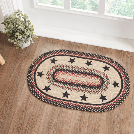 67005-Colonial-Star-Jute-Rug-Oval-w-Pad-20x30-image-5