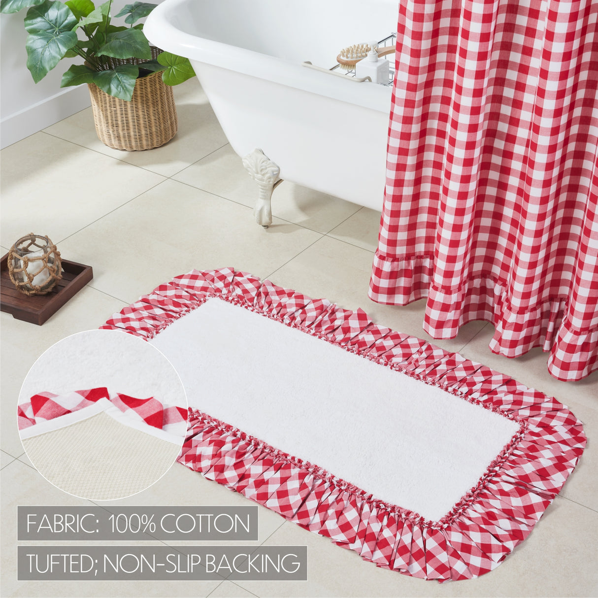 Annie Buffalo Check Bathmat