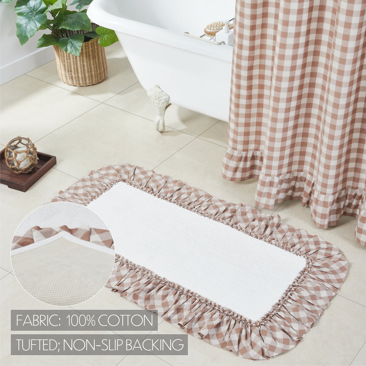 Annie Buffalo Check Bathmat