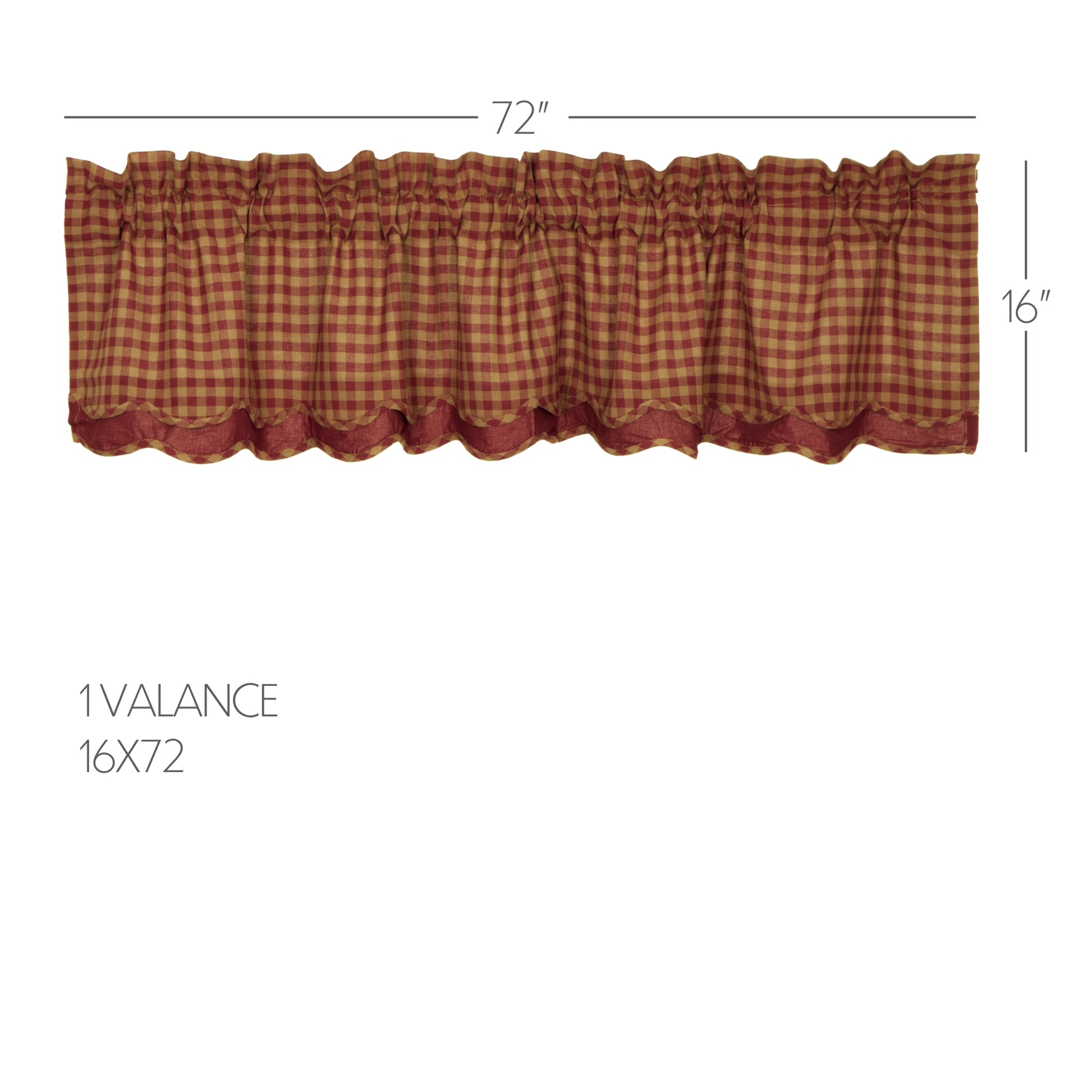 20128-Burgundy-Check-Scalloped-Layered-Valance-16x72-image-1