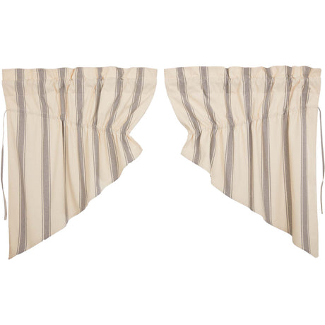 69969-Grace-Grain-Sack-Stripe-Prairie-Swag-Set-of-2-36x36x18-image-3