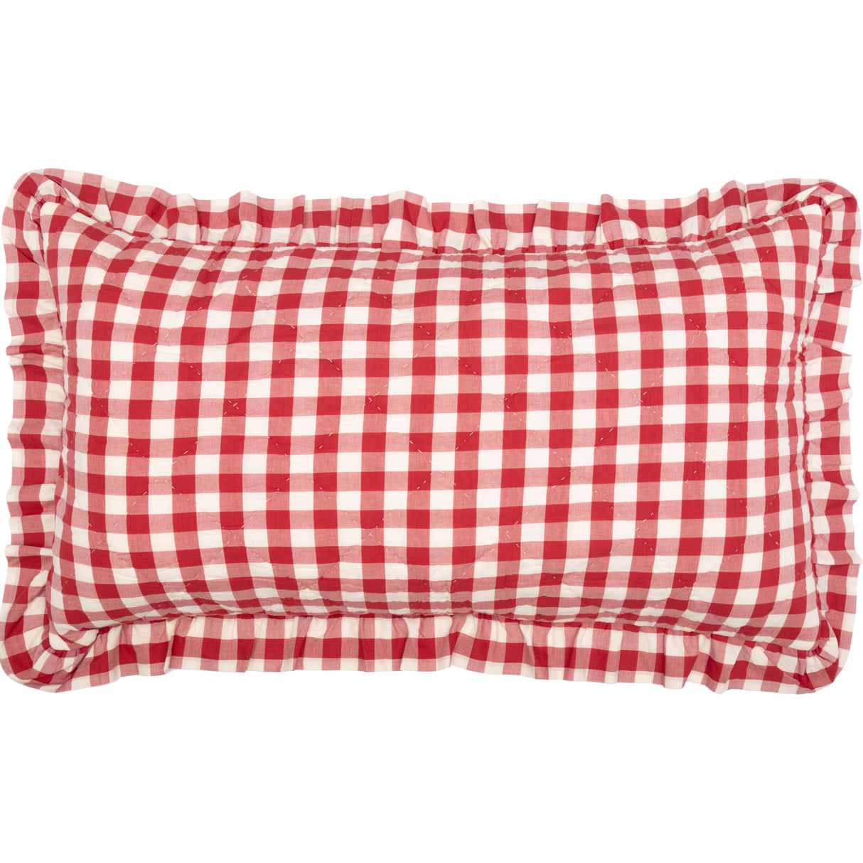 51770-Annie-Buffalo-Red-Check-Ruffled-King-Sham-21x37-image-4