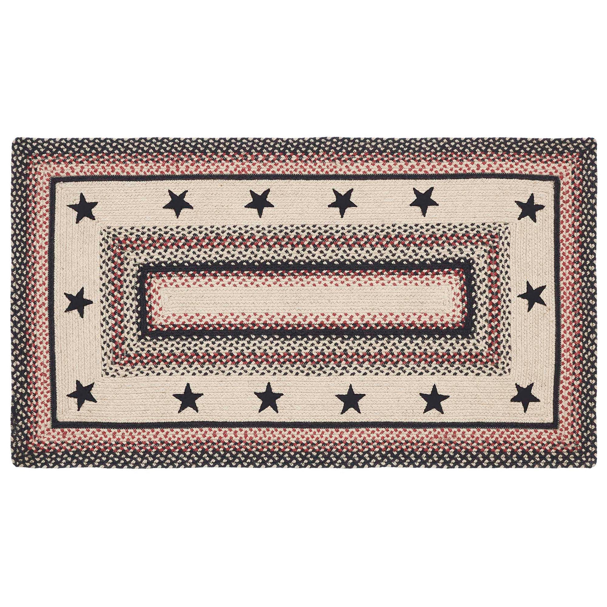 67013-Colonial-Star-Jute-Rug-Rect-w-Pad-27x48-image-1
