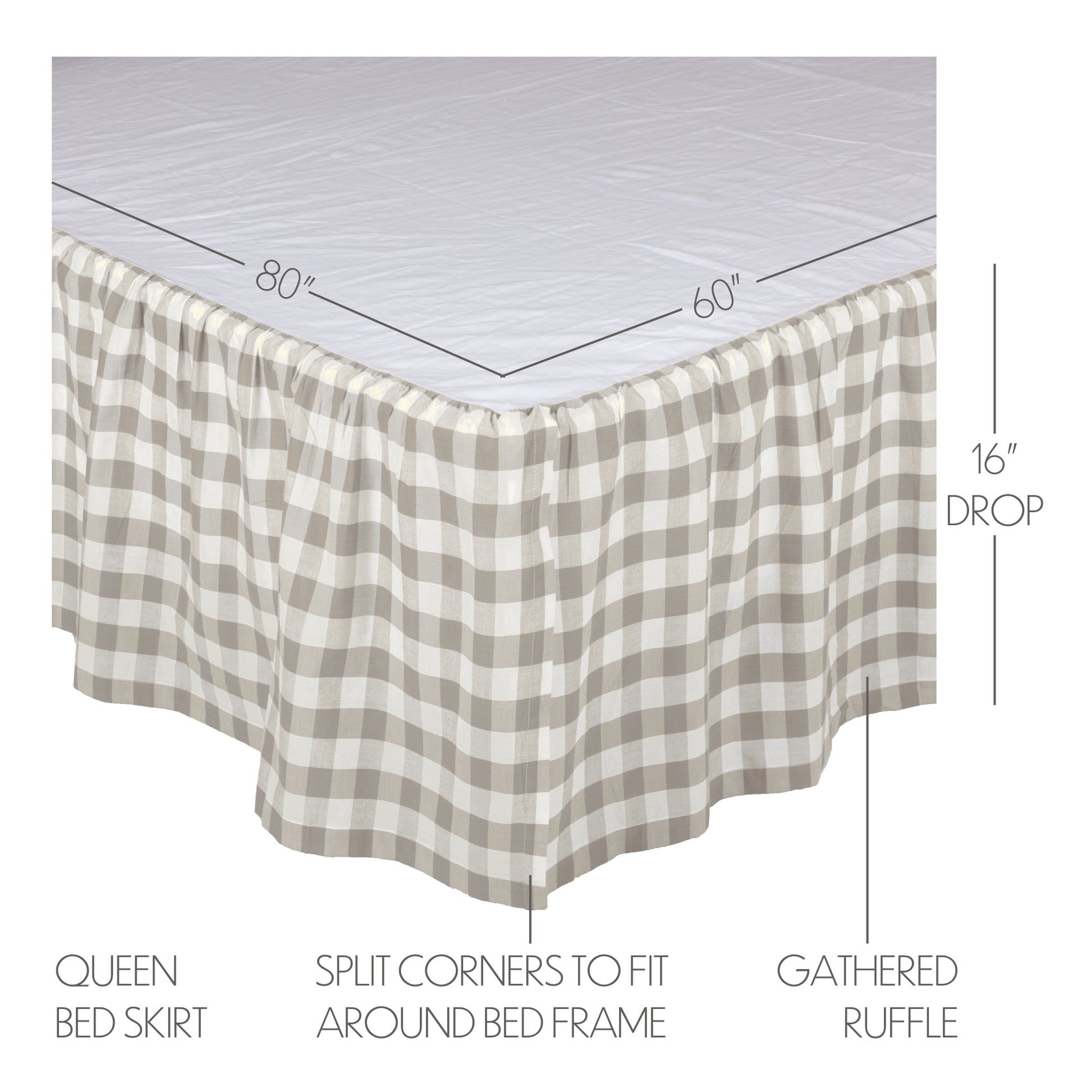 40410-Annie-Buffalo-Grey-Check-Queen-Bed-Skirt-60x80x16-image-2