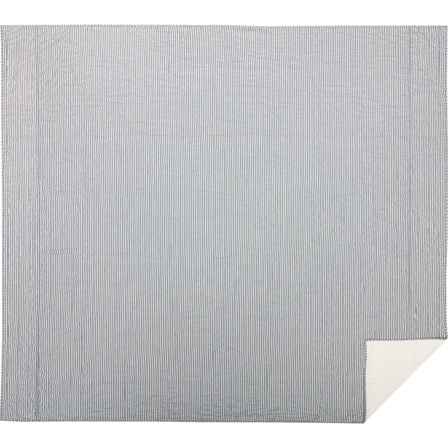 51900-Sawyer-Mill-Blue-Ticking-Stripe-California-King-Quilt-Coverlet-130Wx115L-image-4