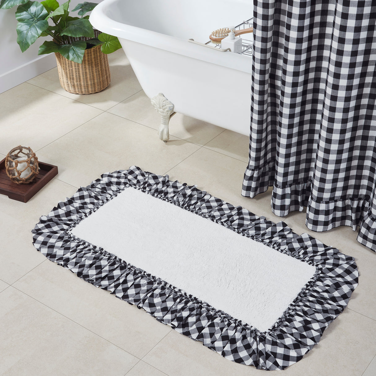 Annie Buffalo Check Bathmat