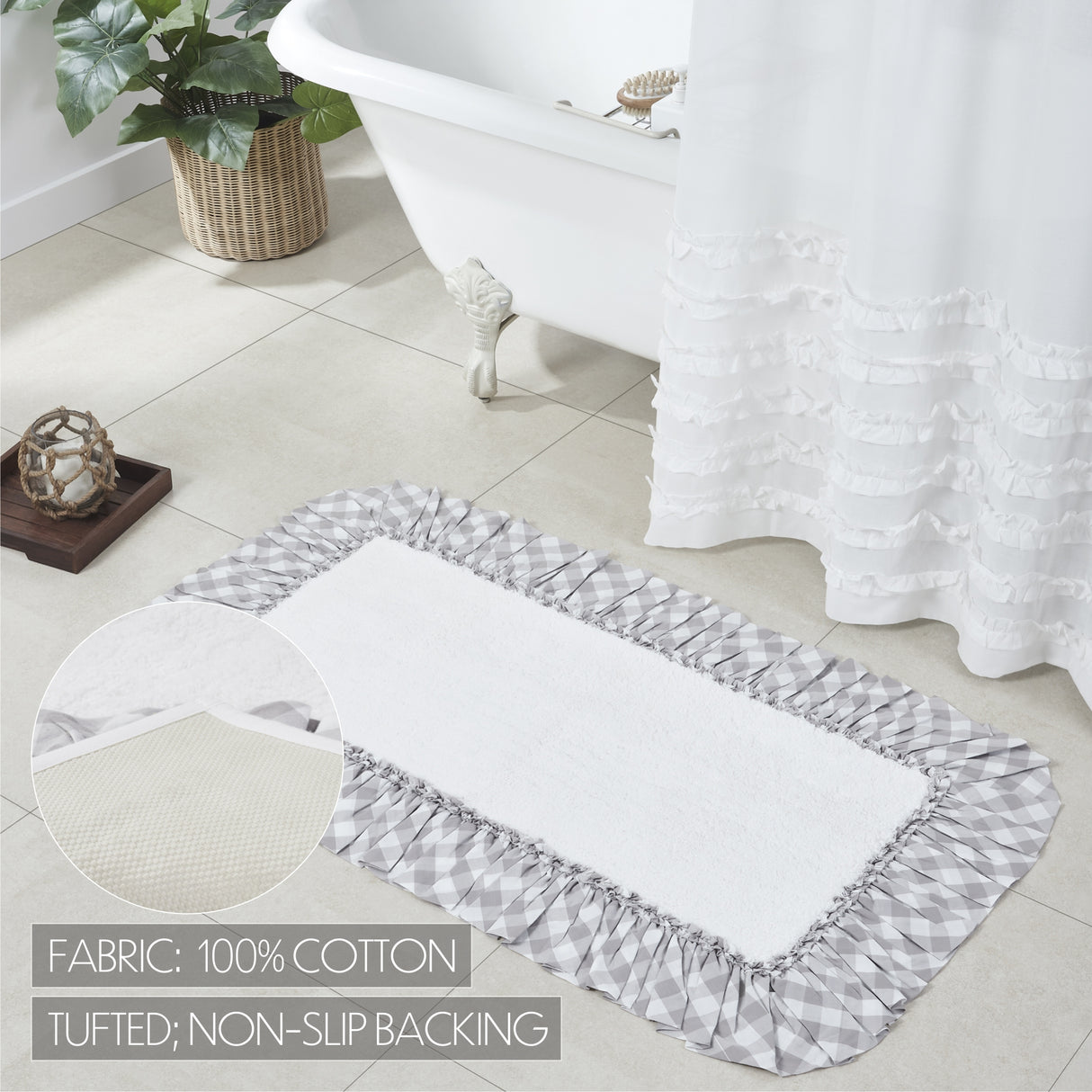 Annie Buffalo Check Bathmat