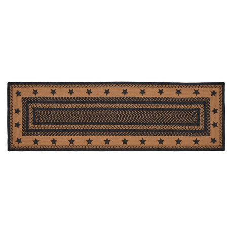 81345-Farmhouse-Jute-Rug-Runner-Rect-Stencil-Stars-w-Pad-24x78-image-6