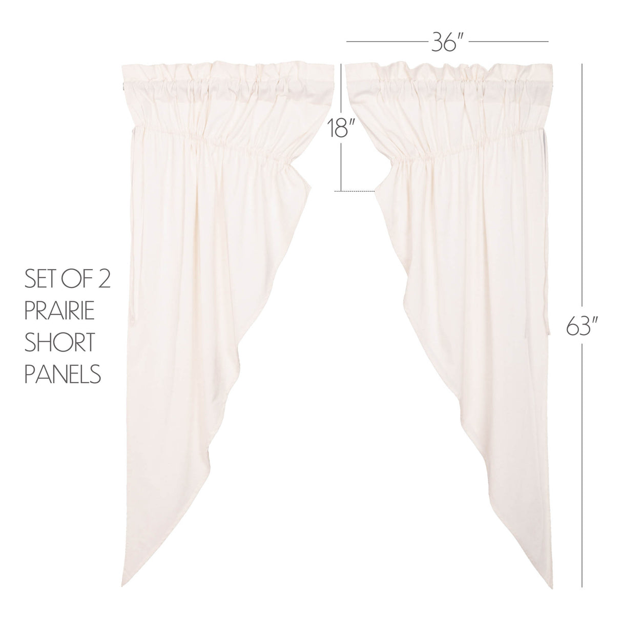 51370-Simple-Life-Flax-Antique-White-Prairie-Short-Panel-Set-of-2-63x36x18-image-1