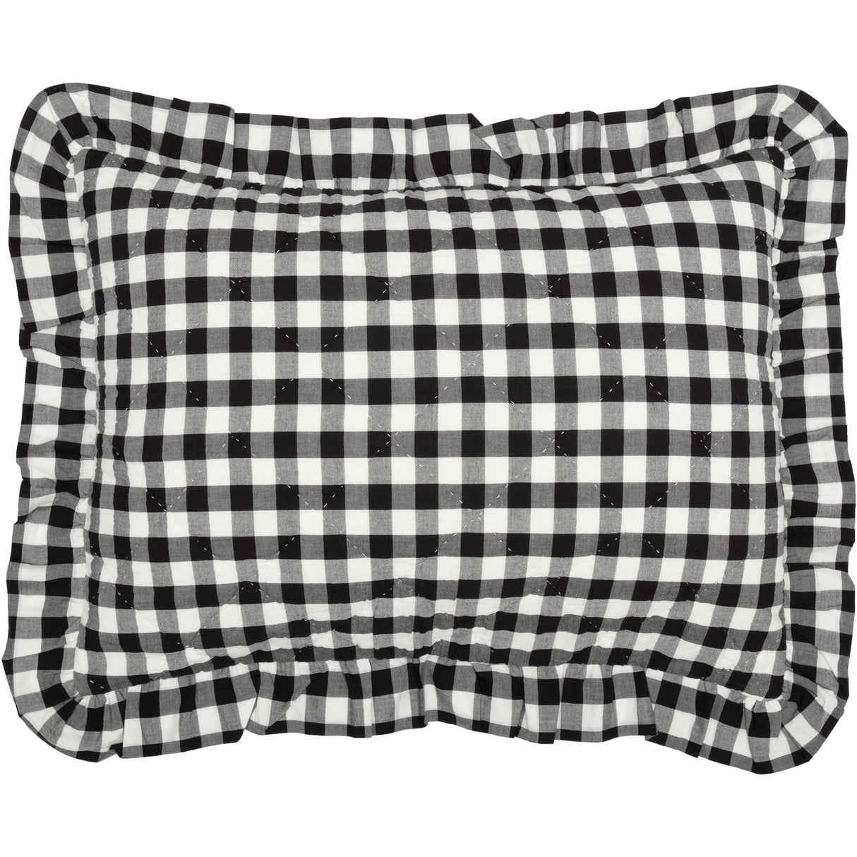 51756-Annie-Buffalo-Black-Check-Ruffled-Standard-Sham-21x27-image-4
