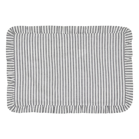 80460-Sawyer-Mill-Black-Ruffled-Ticking-Stripe-Pillow-Cover-14x22-image-5