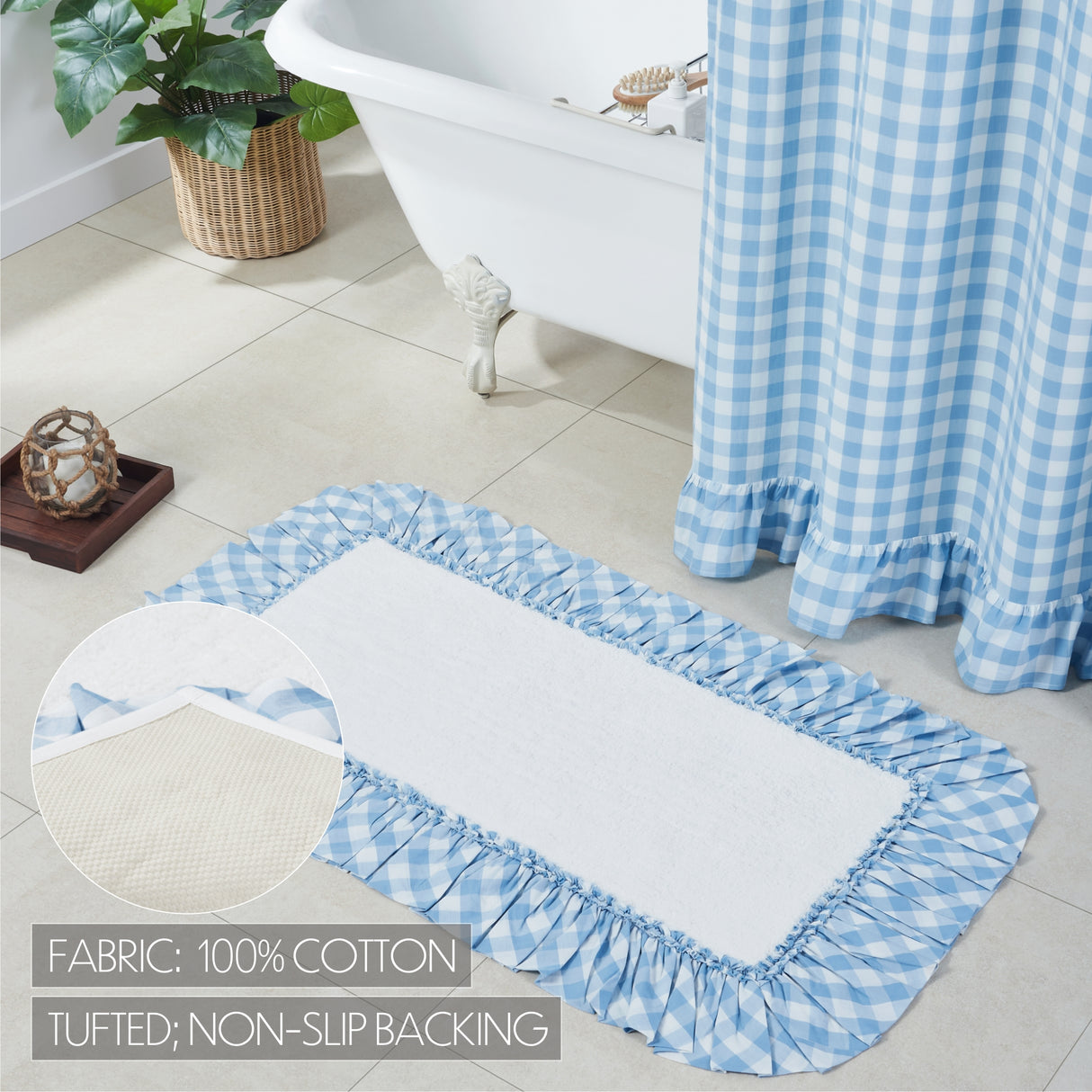 Annie Buffalo Check Bathmat