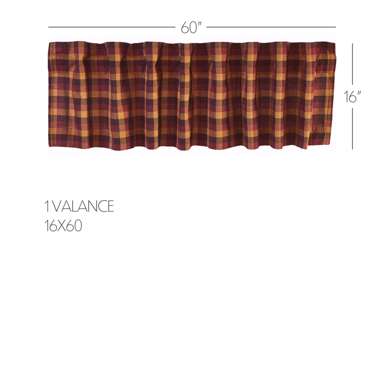 38006-Heritage-Farms-Primitive-Check-Valance-16x60-image-1
