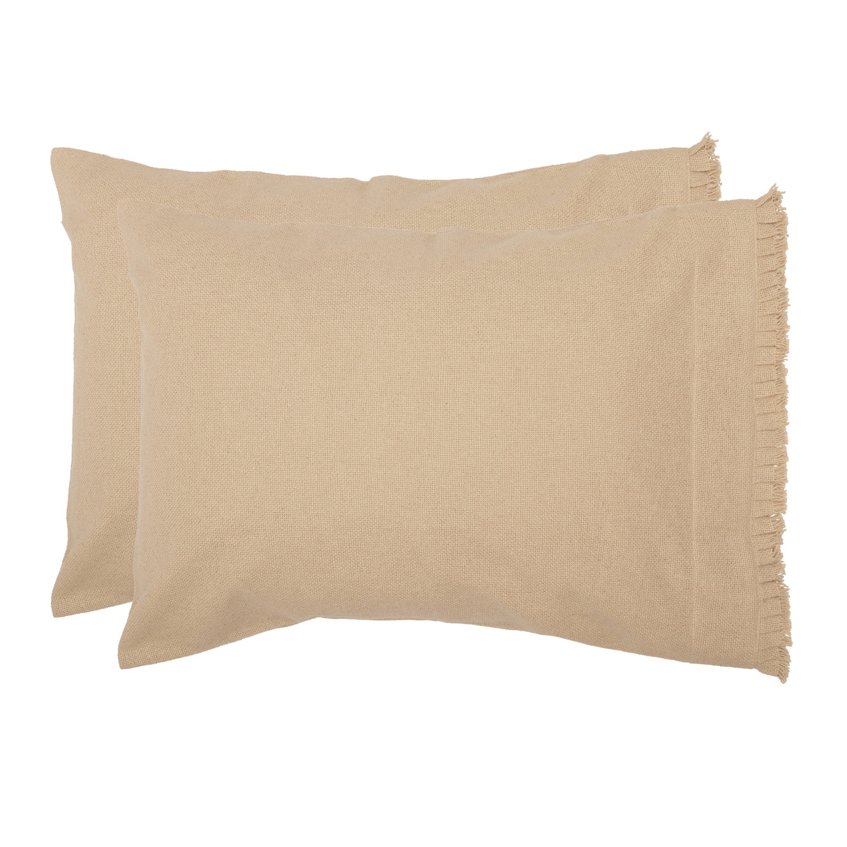 51798-Burlap-Vintage-Standard-Pillow-Case-w-Fringed-Ruffle-Set-of-2-21x30-image-4