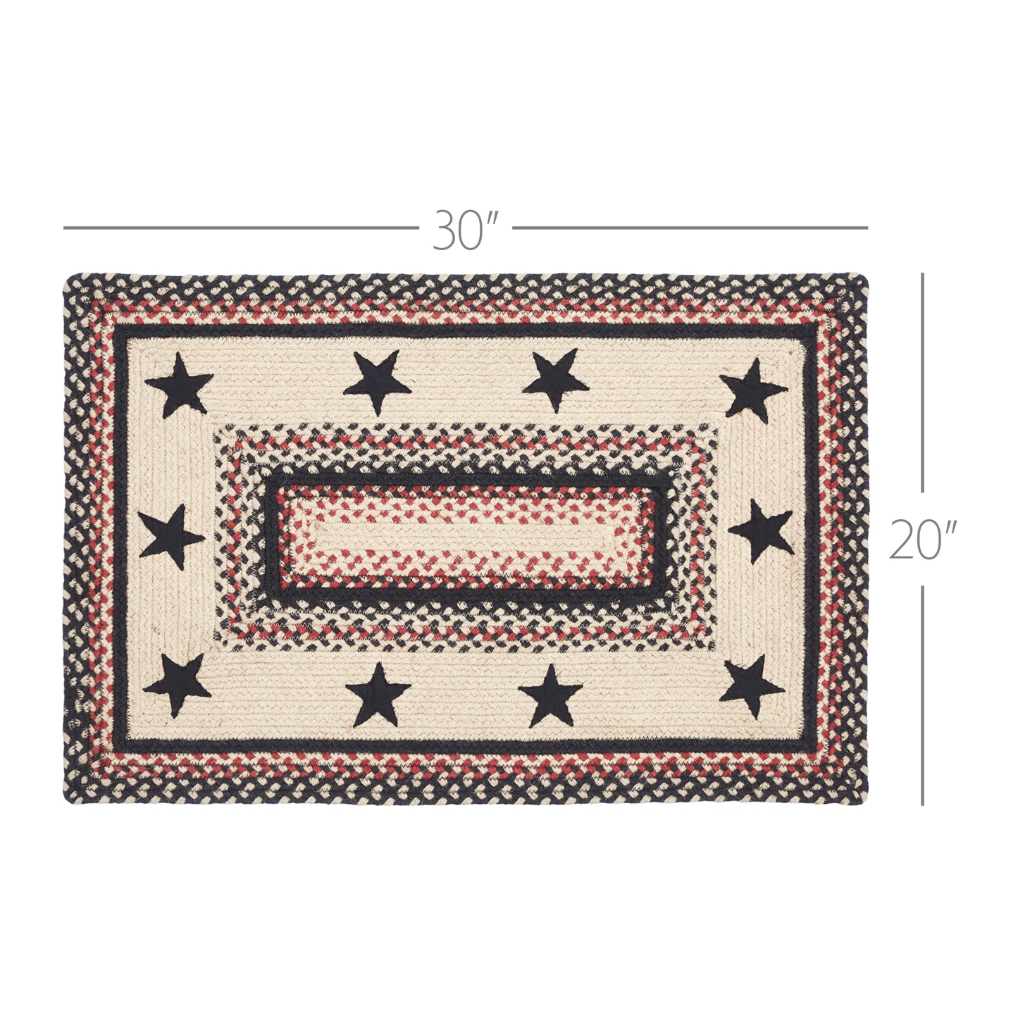 67012-Colonial-Star-Jute-Rug-Rect-w-Pad-20x30-image-2