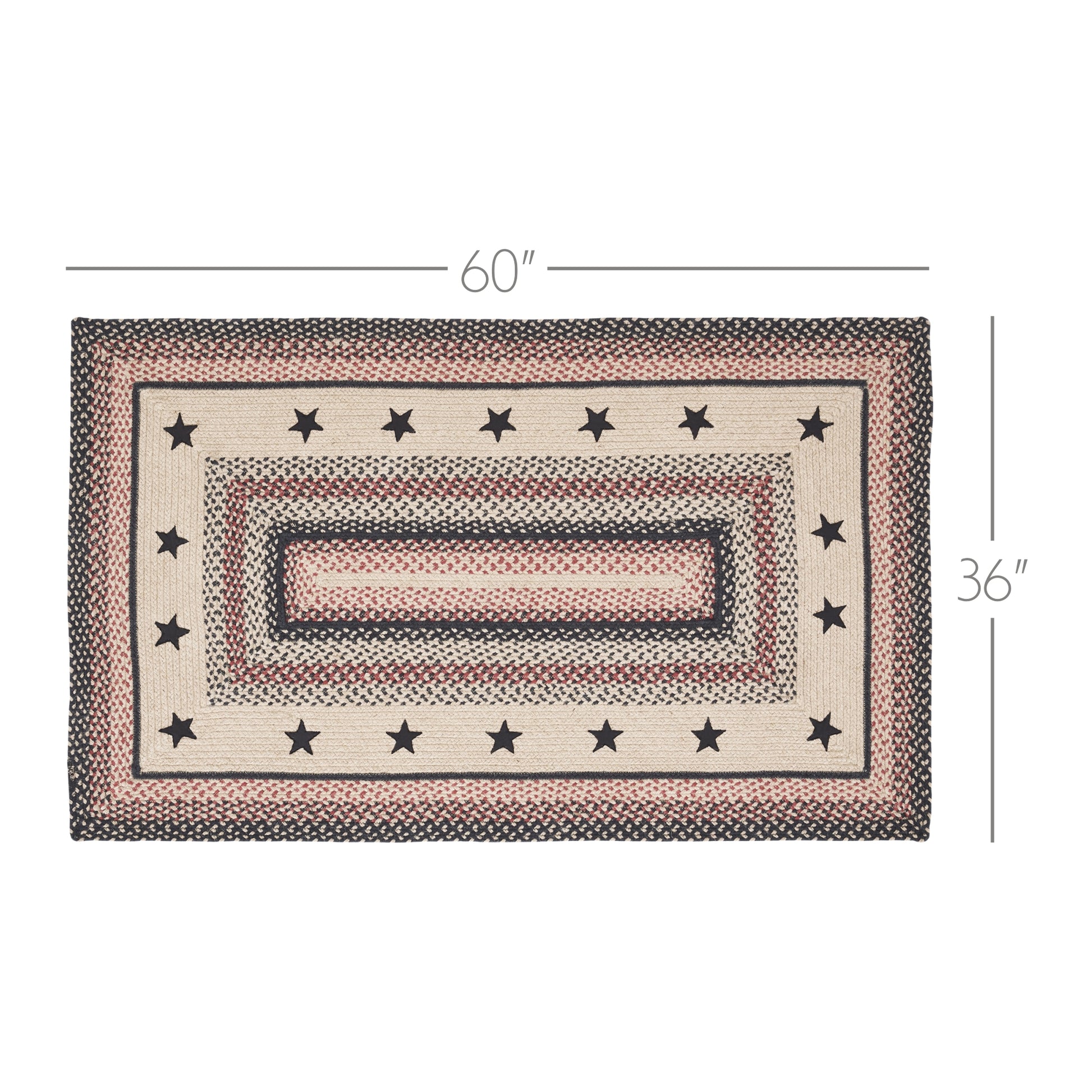 81335-Colonial-Star-Jute-Rug-Rect-w-Pad-36x60-image-1