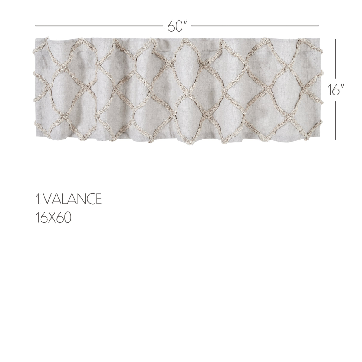 80526-Frayed-Lattice-Oatmeal-Valance-16x60-image-1