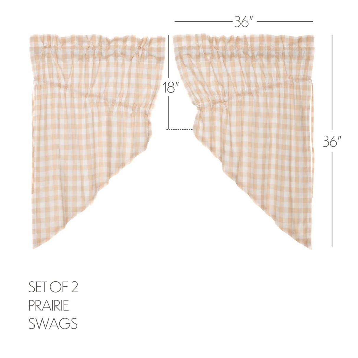 40468-Annie-Buffalo-Tan-Check-Prairie-Swag-Set-of-2-36x36x18-image-1