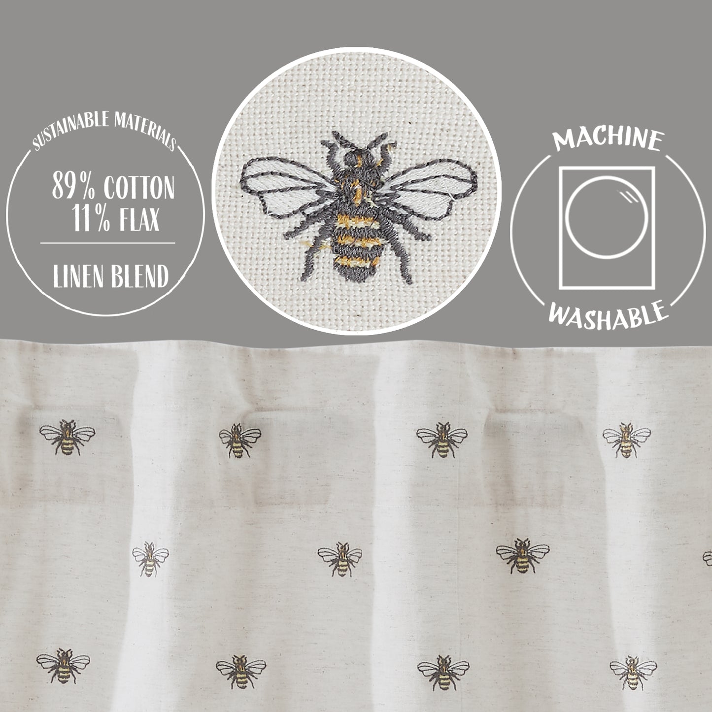 81265-Embroidered-Bee-Valance-16x90-image-1