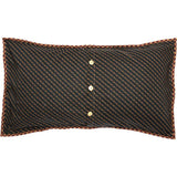 Patriotic Patch King Sham 21x37, Set of 2