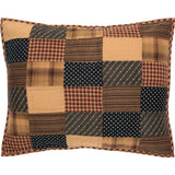 Patriotic Patch Sham, Set of 2