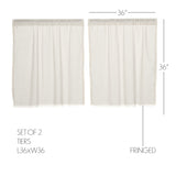 Tobacco Cloth Curtain Set