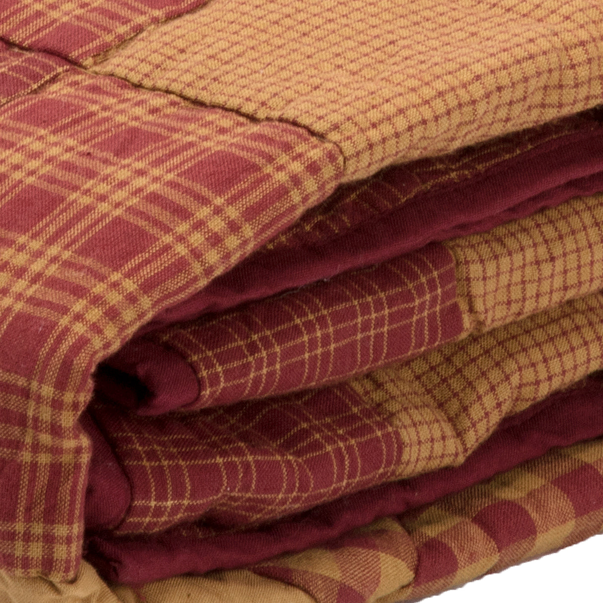 Ninepatch Star Quilted Throw 50x60