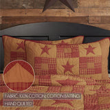 Ninepatch Star Sham, Set of 2