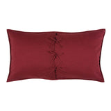 Ninepatch Star King Sham 21x37, Set of 2