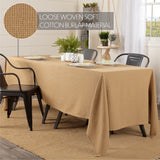 Burlap Natural Table Cloth 60x120