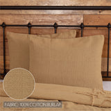 Burlap Natural Sham, Set of 2