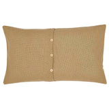 Burlap Natural Sham, Set of 2