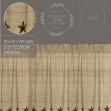 Abilene Star Tan Curtain Set
