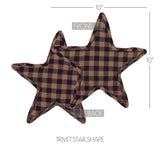 Navy Star Trivet Star Shape 10, Set of 3