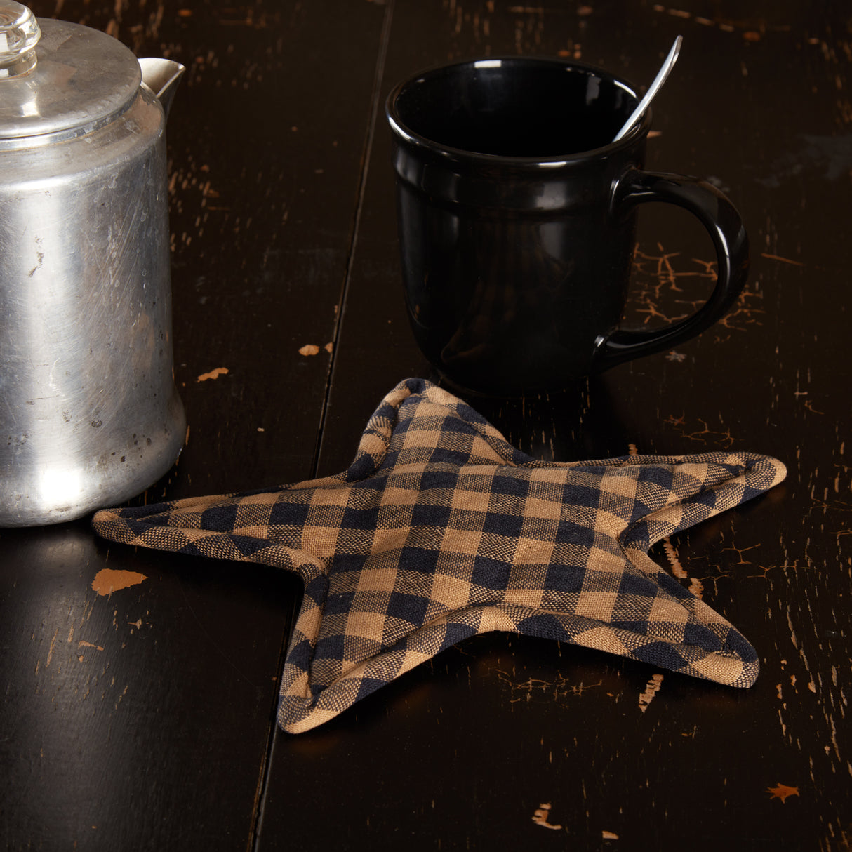 Navy Star Trivet Star Shape 10, Set of 3