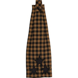 VHC Brands Black Star 6PC Set 2 Oven Mitts 2 Pot Holders and 2 Tea Towels
