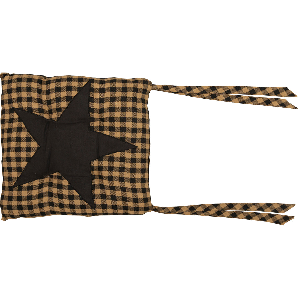Black Star 15 Inch Chair Pad