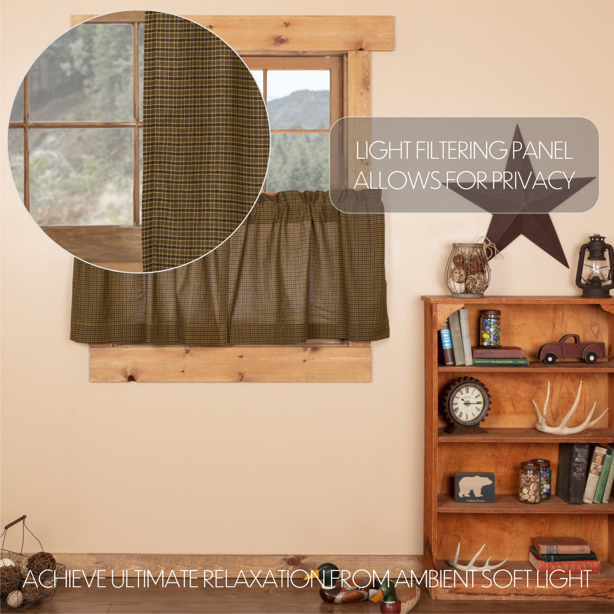 Tea Cabin Curtain Set