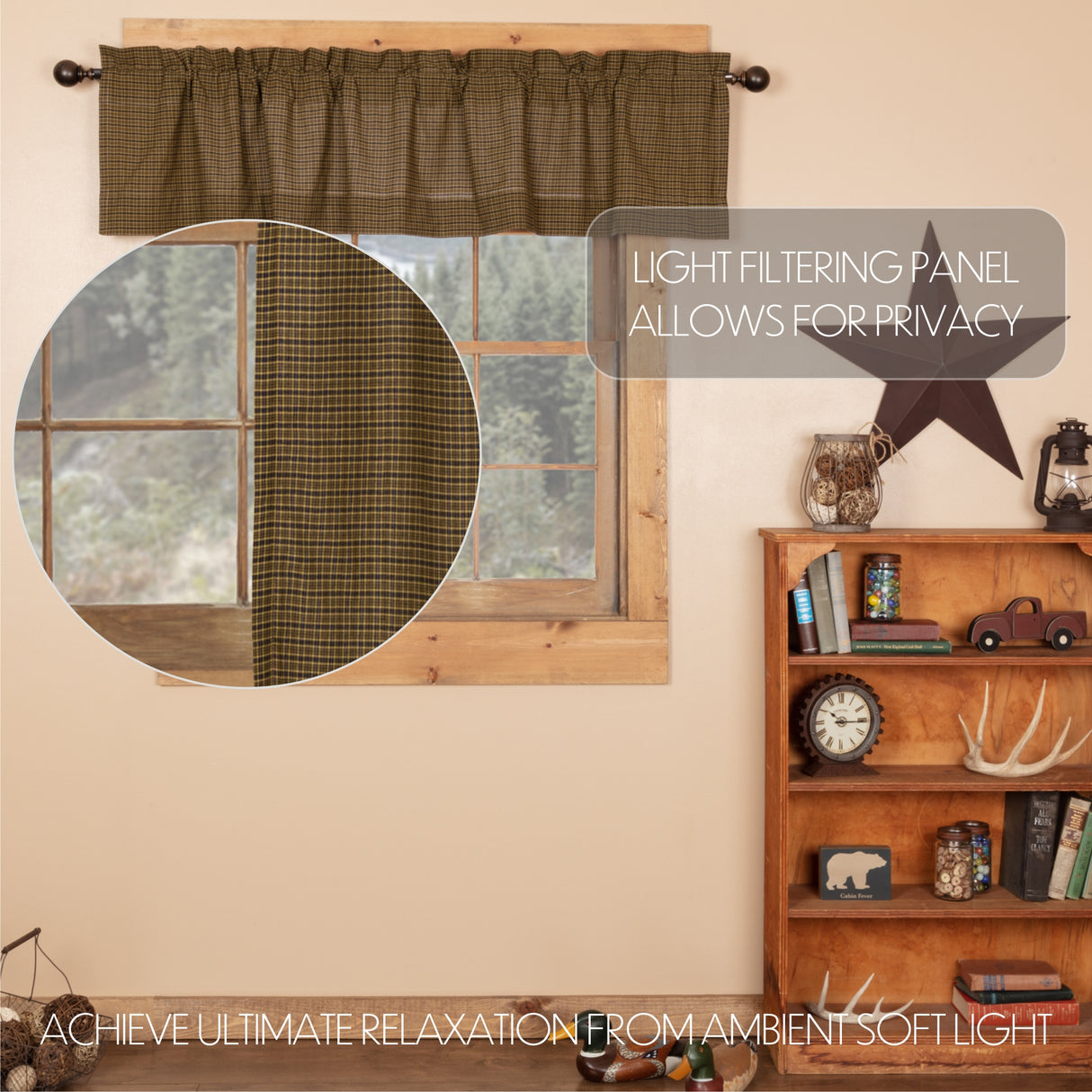 Tea Cabin Curtain Set