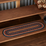 Stratton Jute Stair Tread Oval Latex 8.5x27, Set of 7