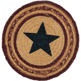 Potomac Jute Trivet Stencil Star 8, Set of 3