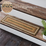 Kettle Grove Jute Stair Tread Rect Latex 8.5x27, Set of 7