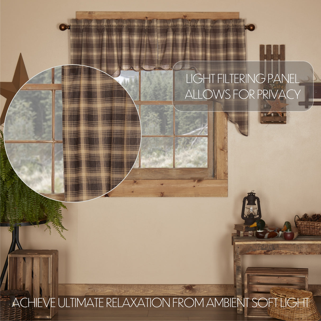 Dawson Star Curtain Set
