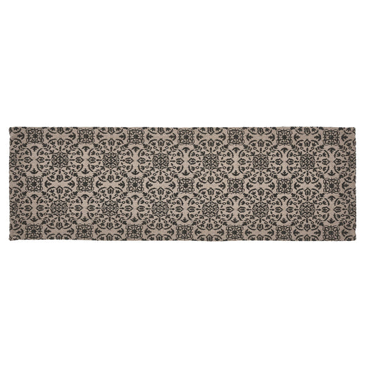 VHC Brands Runner 8x24, Cotton Dining Room, Kitchen Table Runner, Country Farmhouse Style, Custom House Collection, Rectangle 8x24, Natural