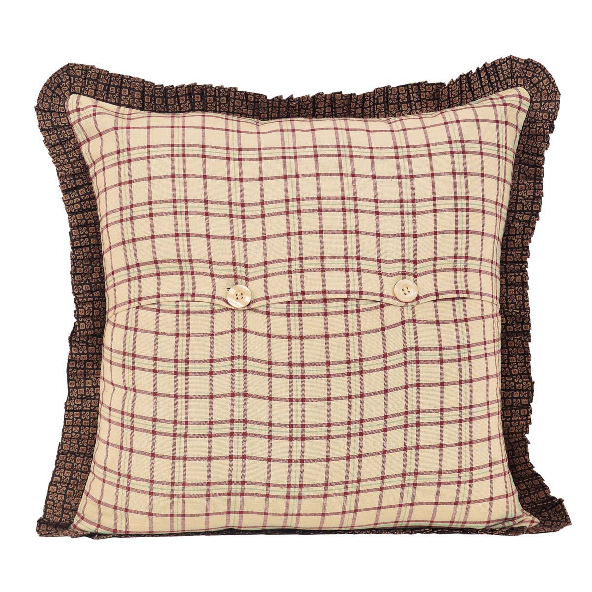 Tacoma Pillow Fabric Ruffled 16x16