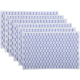 Chandler Colonial Blue 13x72 Table Runner & 6 pc 12x18 Placemat Set