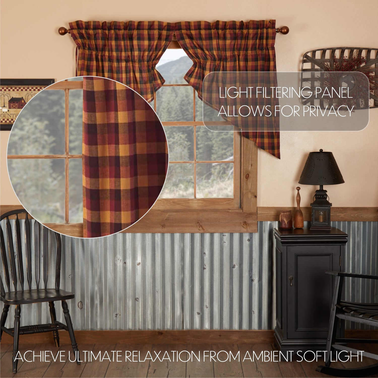 Heritage Farms Curtain Set