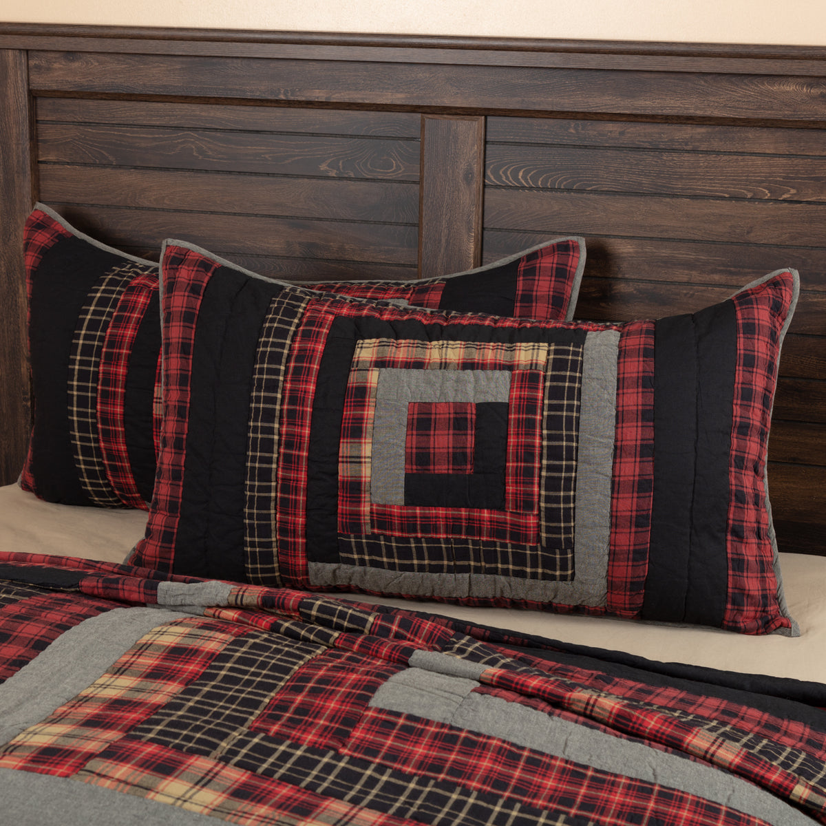 Cumberland King Sham 21x37, Set of 2