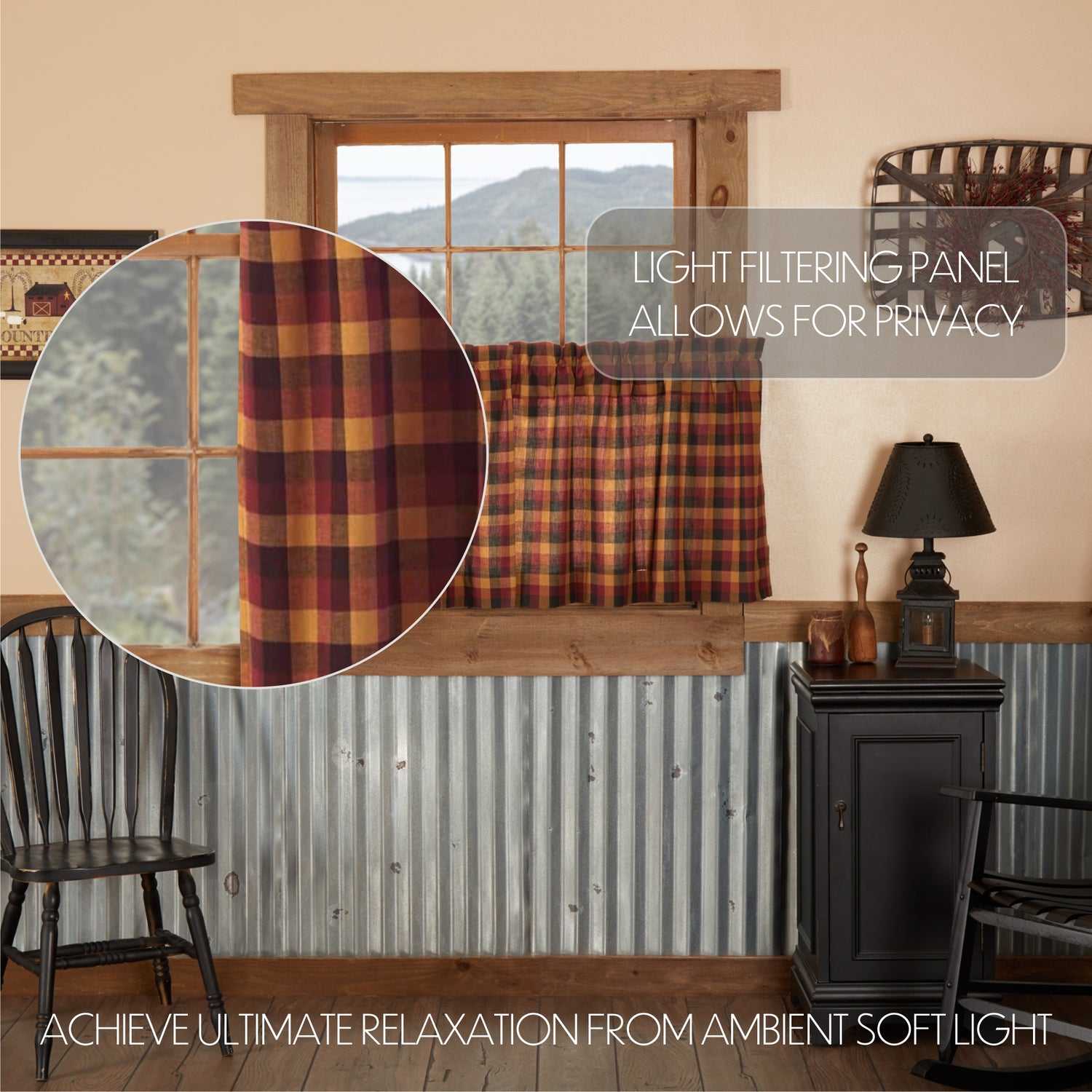 Heritage Farms Curtain Set