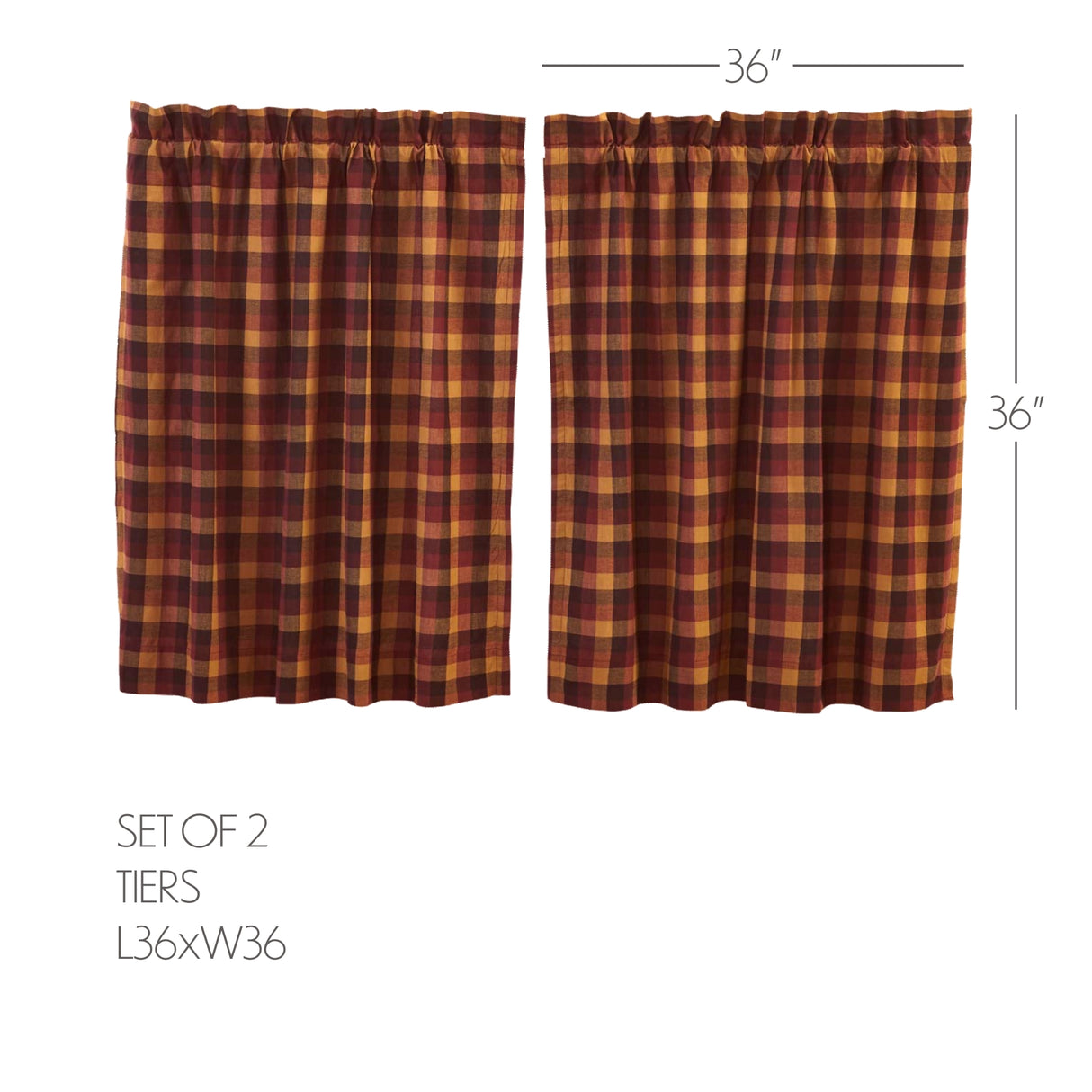 Heritage Farms Curtain Set